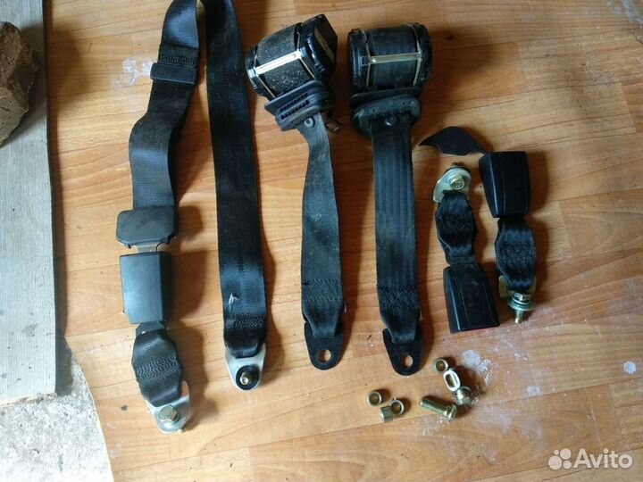 Задние ремни безопасности ваз