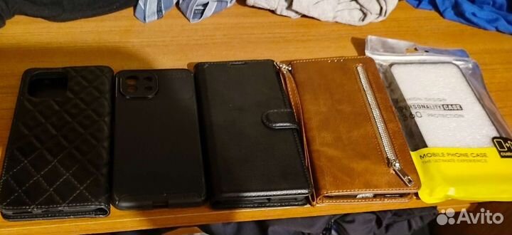 Чехол кожаный на телефон Xiaomi 11 lite 5g new