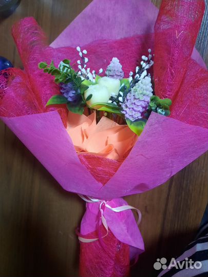 Букеты из мыла на 1 сентября