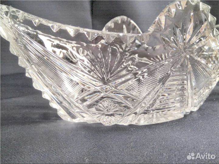 Салатник хрусталь