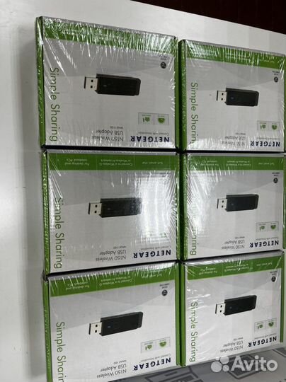 WiFi USB адаптер NetGear WNA1100-100PES новый