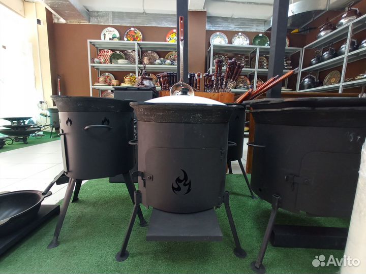 Казан + печь. Комплект