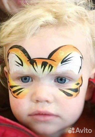 Аквагрим и блеск тату