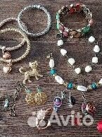 Бижутерия,серги, браслеты,броши