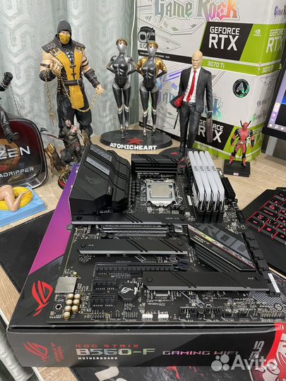 Комплект Материнская плата i9 11900k 32 gb b560 r