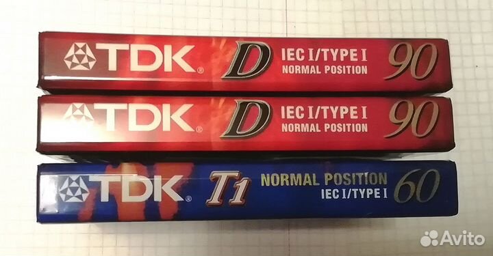 Аудиокассеты новые TDK