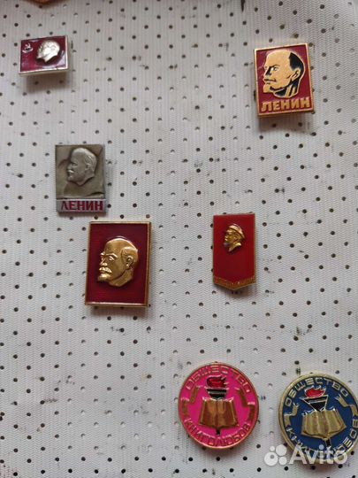 Значки Ленин,спорт СССР