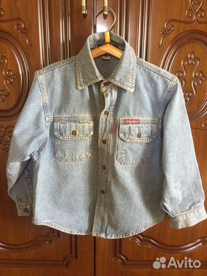 Рубашка джинсовая пр-во Корея