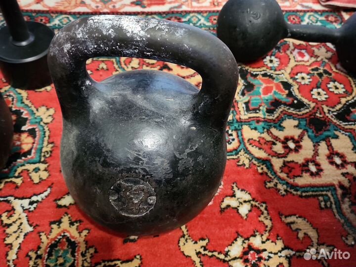 Гиря 16 -32 Гантели 8 и 16кг