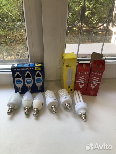 Лампочки энергосберегающие и накаливания