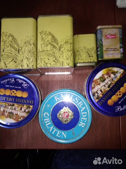 Жестяные банки пакетом