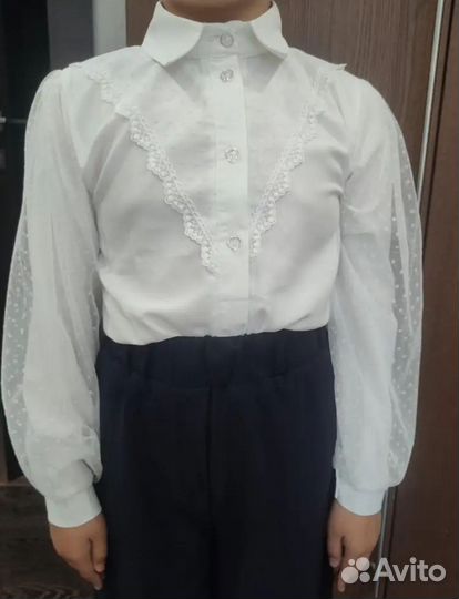 Блузки для школы 128 134