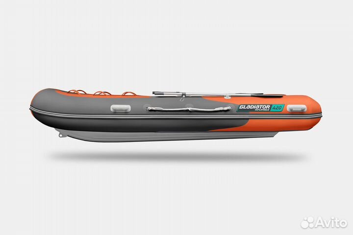 Надувная лодка gladiator RIB420AL