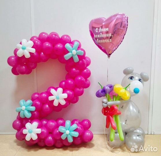 Воздушные шары с гелием доставка