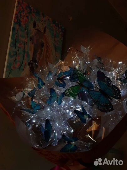 Букет из бабочек