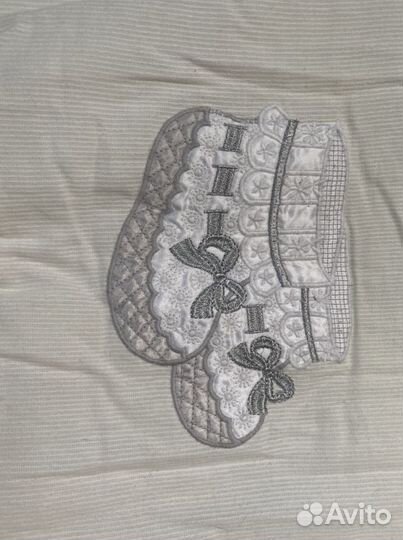 Бортики и постельное белье в детскую кроватку бу