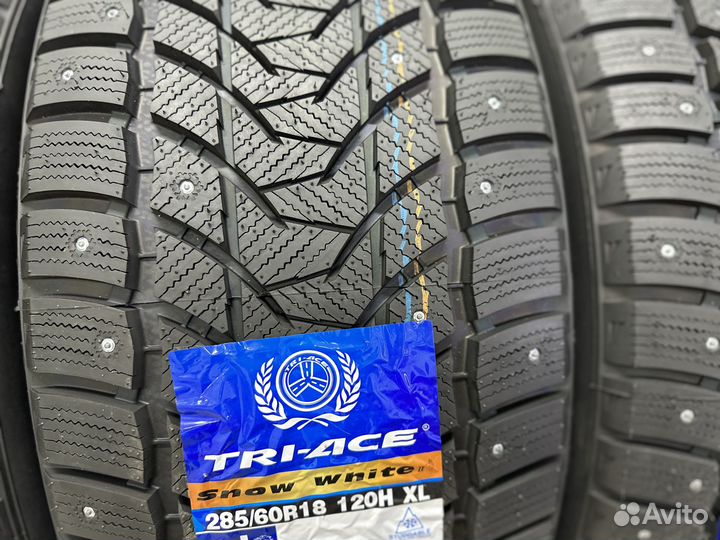 Tri Ace Snow White II Stud 285/60 R18 120H