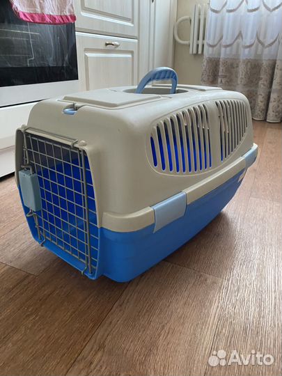 Переноска для кошек пластиковая