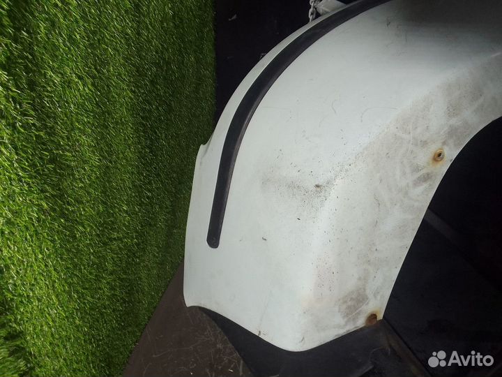 Бампер задний Skoda Fabia