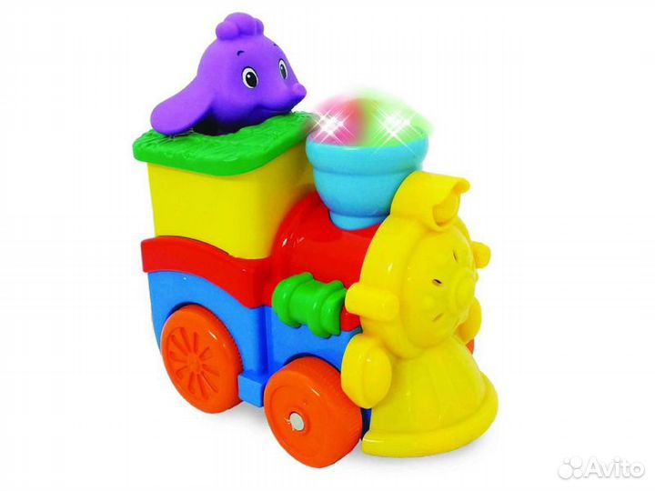 Паровозик со слоненком