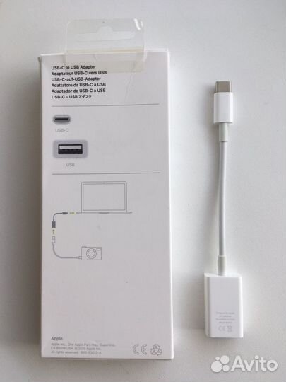 Переходник Apple USB-C to USB Adapter оригинал