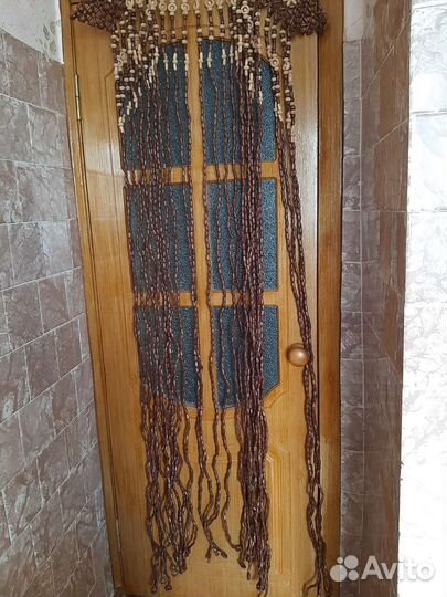 Штора деревянная