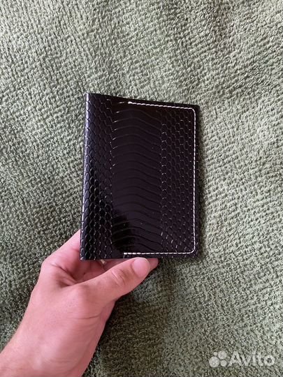 Обложка на паспорт из натуральной кожи