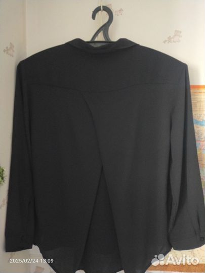 Блузка женская 46 размер с длинным рукавом
