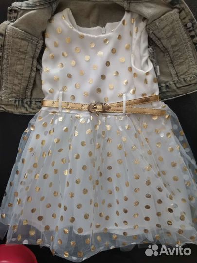 Платье для девочки 86 92
