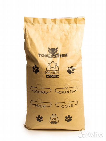 Кошачий Наполнитель тофу