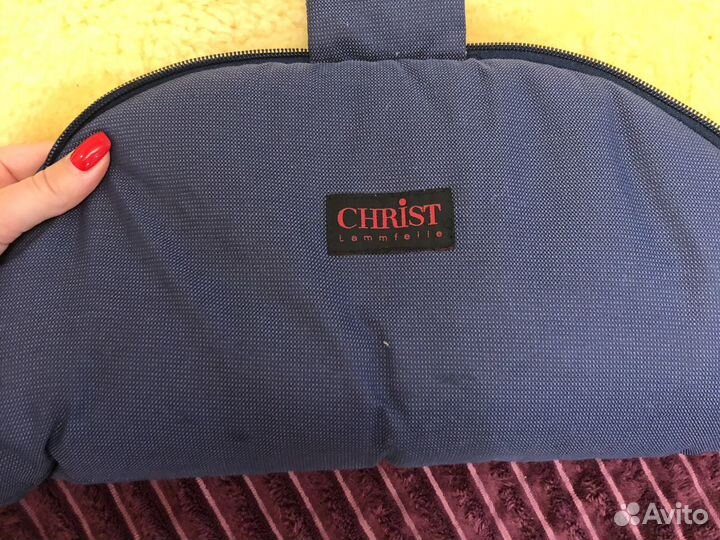 Зимний конверт в коляску на овчине