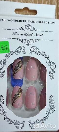 Накладные ногти, ресницы, пучки, клей