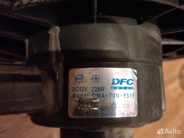 Вентилятор печки priora