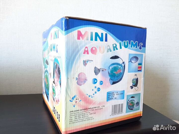 Мини-аквариум новый