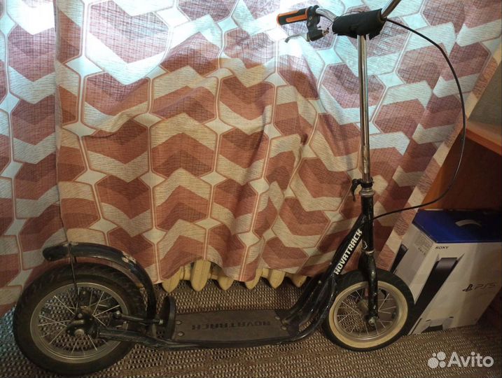 Самокат с большими колесами