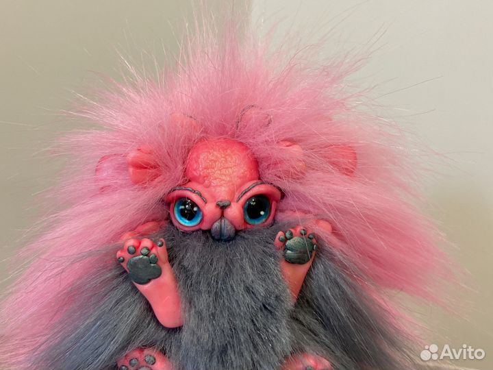 Игрушки ручной работы в смешанной технике