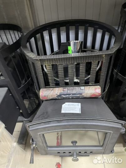 Печь для бани чугунная Везувий