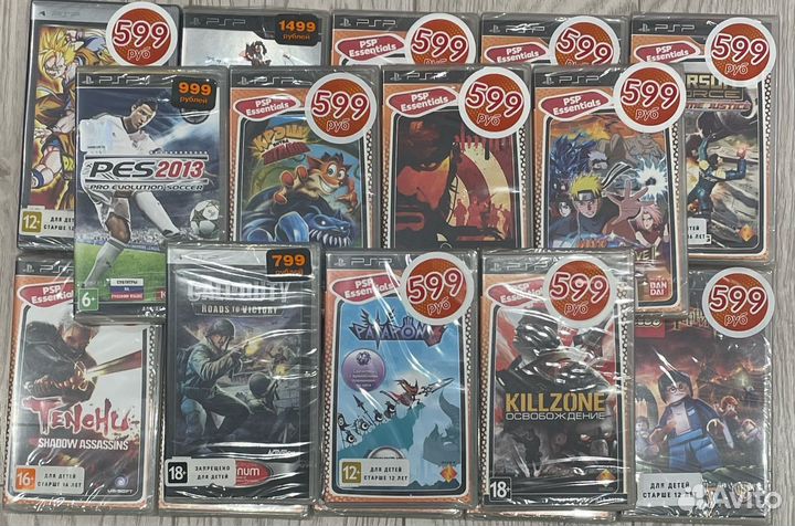 Игры на PSP и PS vita