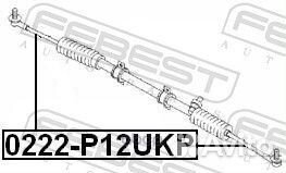 Тяга рулевая 0222P12UKP Febest