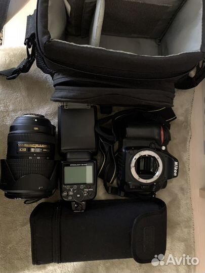 Фотоаппарат nikon d7100 18-300 + sb 900