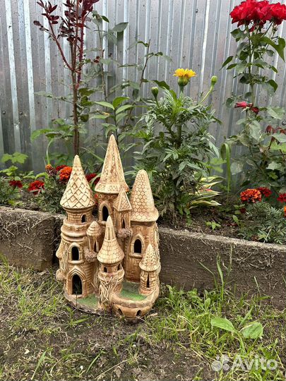 Декор для аквариума, замок для аквариума