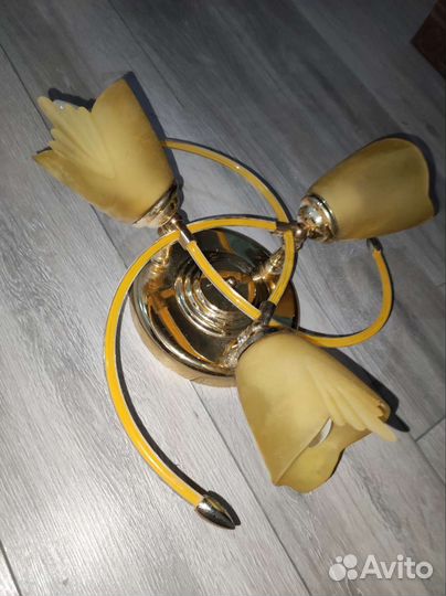 Люстра потолочная бу