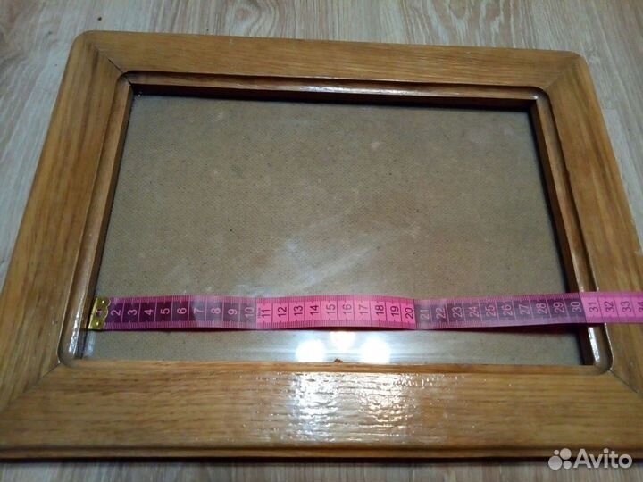 Рамка для фото натуральное дерево