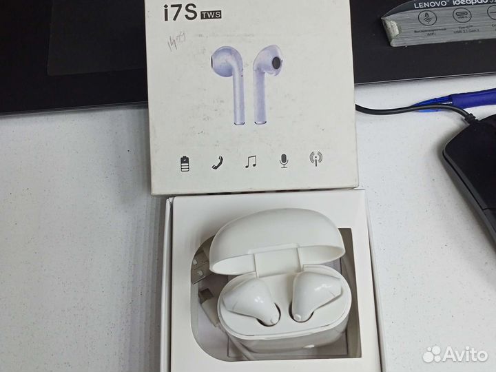 Беспроводные наушники новые iPhone i7S TWS