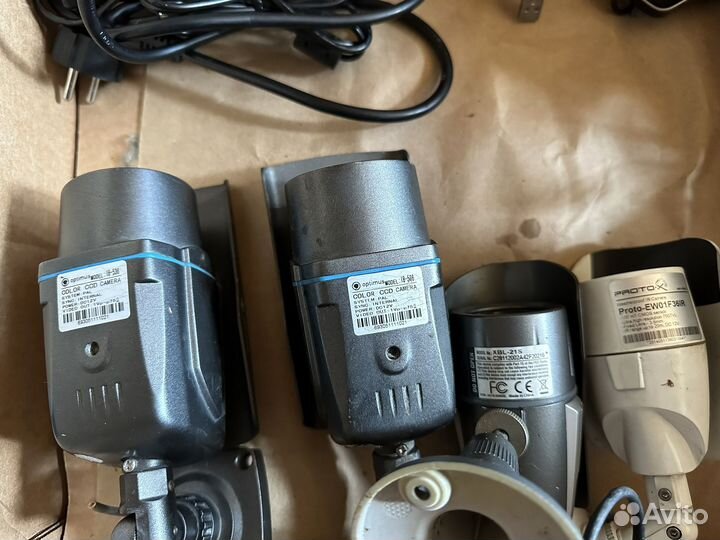 Комплект видеонаблюдения уличный б/у