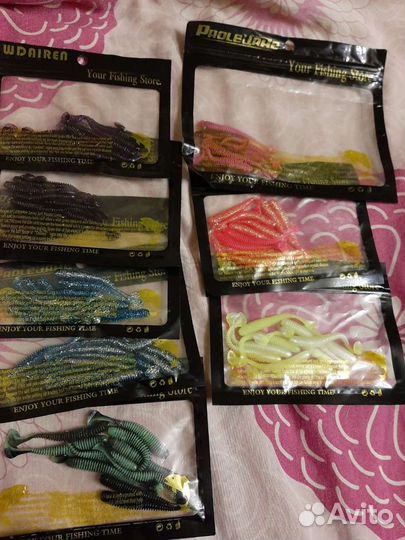 Приманки силиконовые