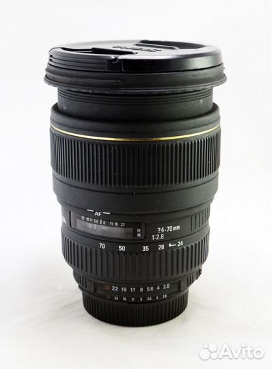 Объектив Sigma (Nikon) zoom 24-70mm F2.8 EX DG mac