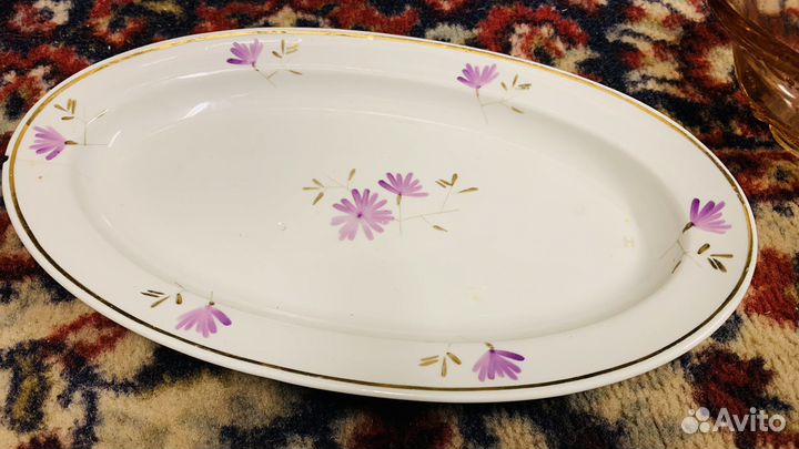 Советская посуда селедочницы