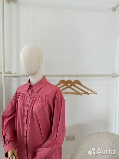 Шарф из органзы на завязках