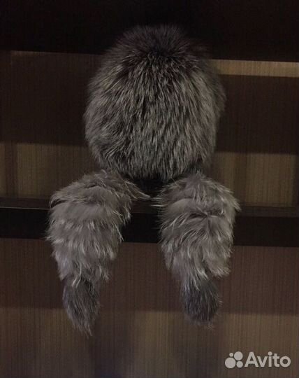 Шапка чернобурка натуральная